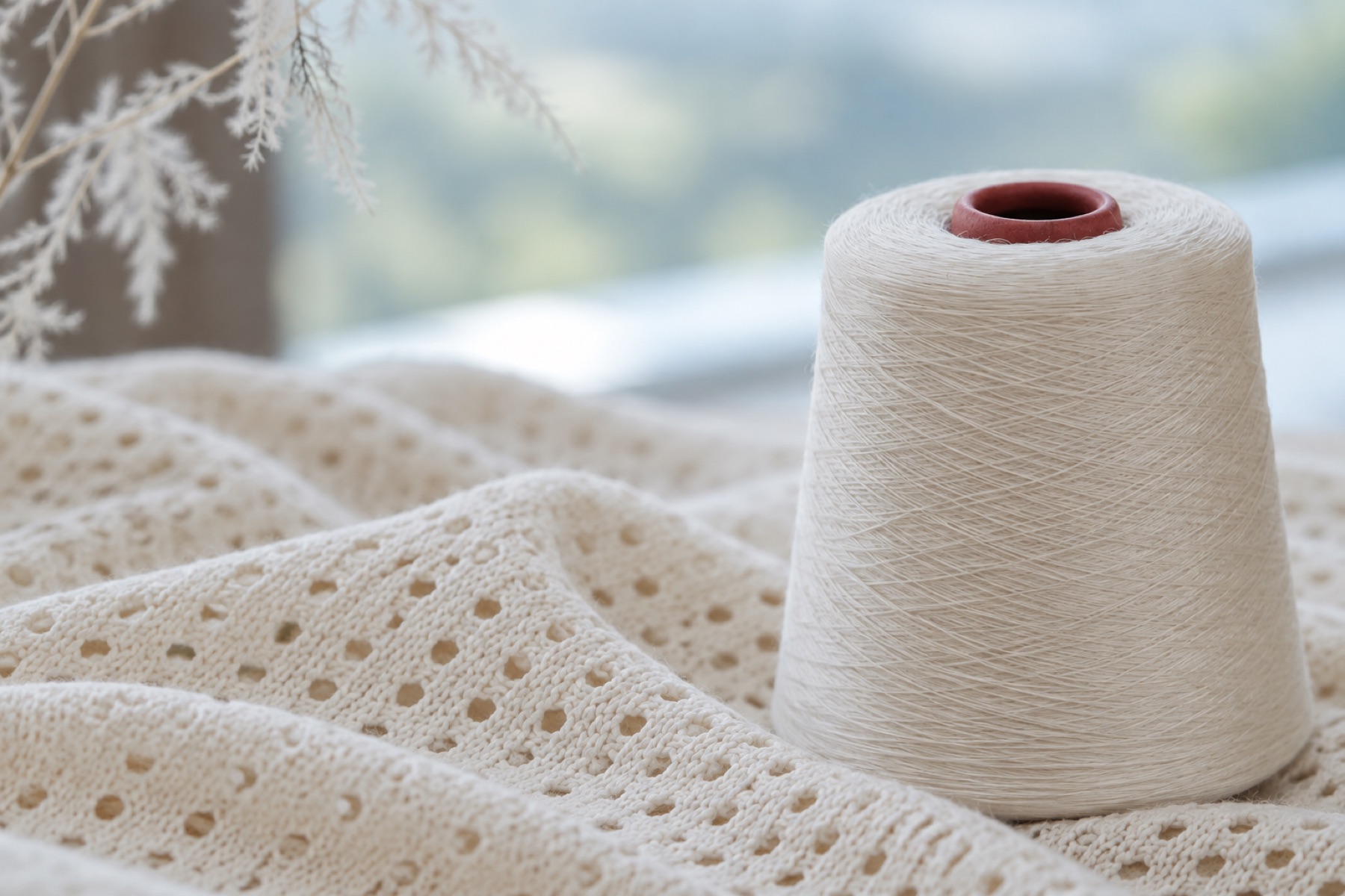 Yarn and knitwear material study